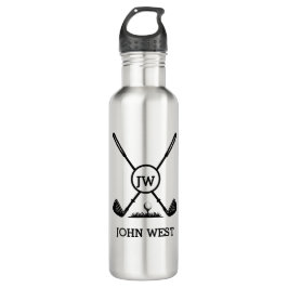 Personalisierte Golf Water Flasche Edelstahlflasche