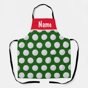 Personalisierte Golf Weihnachtsgeschenke Golf them Schürze