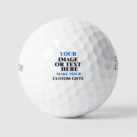 Personalisierte Golfbälle - Custom Srixon Golf Bal (Vorderseite)