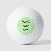 Personalisierte Golfbälle der Mama (Vorderseite)