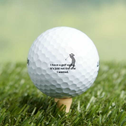 Personalisierte Golfbälle - Einzigartige Designs (Insitu T-Shirt)