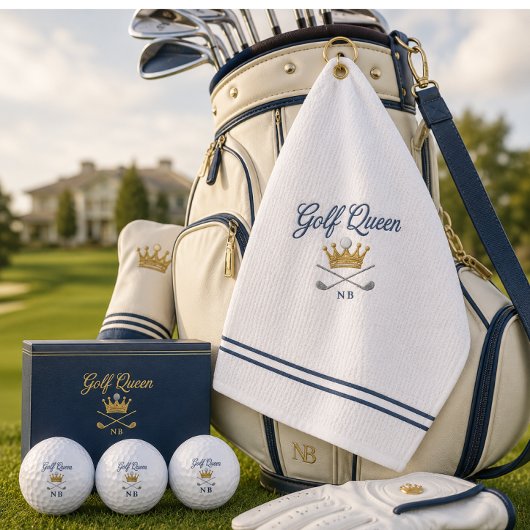 Personalisierte Golfbälle für sie | Golf Königin 