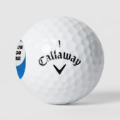 Personalisierte Golfbälle mit eigenem Logo Callawa (Logo)