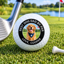 Personalisierte Golfbälle mit Haustierfoto