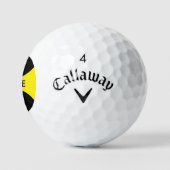 Personalisierte Golfbälle mit Namen für stilvolles (Logo)