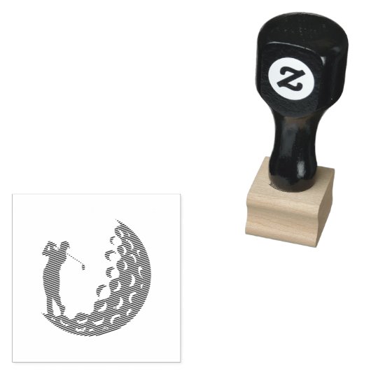 Personalisierte Golfer-Adressbezeichnungen, benutz Gummistempel (Stempel)