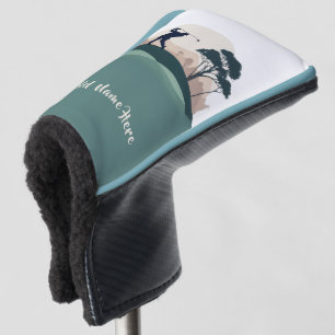 Personalisierte Golfer Design Putter Abdeckung Golf Headcover