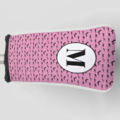 Personalisierte Golfer Putter Abdeckung Golf Headcover (Vorderseite)