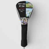 Personalisierte Golfgeschenke für Vater Foto und N Golf Headcover (Vorderseite)