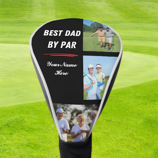 Personalisierte Golfgeschenke für Vater Foto und N Golf Headcover