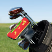 Personalisierte Golfgeschenke -Schlange- Golf Headcover (In Situ)
