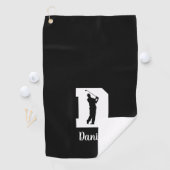 Personalisierte Golfhandtuch (Insitu)