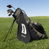 Personalisierte Golfhandtuch (Gras)