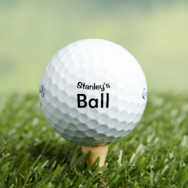 Personalisierte Golfplätze Golfball