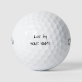 Personalisierte Golfplätze Golfball (Vorderseite)