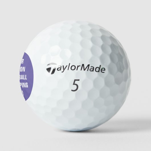Personalisierte Golfplätze Golfball (Logo)