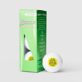 Personalisierte Golfplätze Golfball (Verpackung)