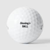Personalisierte Golfplätze Golfball (Vorderseite)