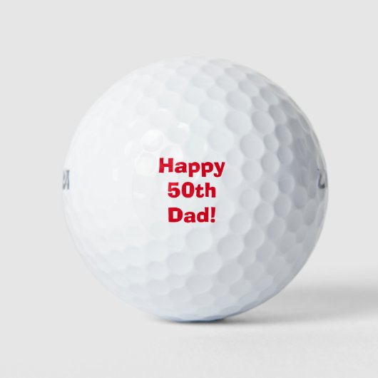 Personalisierte Golfplätze Golfball (Vorderseite)