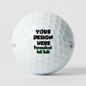 Personalisierte Golfplätze. Taylor Made TP5 Golfball (Vorderseite)