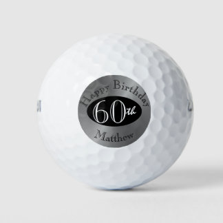 Personalisierte Golfplätze zum 60. Geburtstag Golfball