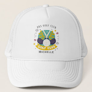 Personalisierte Golfschläger-Name Classic Trucker- Truckerkappe