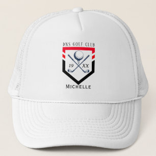 Personalisierte Golfschläger-Name Classic Trucker- Truckerkappe