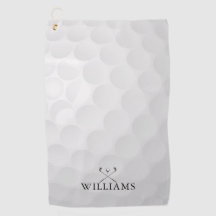 Personalisierte Golfschläger und Golfbälle mit Nam