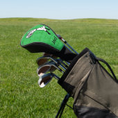 Personalisierte Golfspielerin Cartoon Golf Headcover (In SItu)