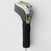Personalisierte Golfvorführungen für den Vater Golf Headcover (angewinkelt)