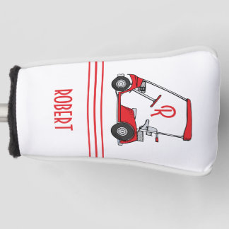 Personalisierte Golfwagen-Monogramm-Namens-Headcov Golf Headcover