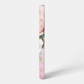 Personalisierte Gorgeile Aquarell-Blume drucken Samsung Galaxy Hülle (Linke Seite)