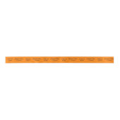 Personalisierte Grade Name Degree Class Orange Blu Satinband (Vorderseite)