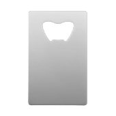 Personalisierte Gradient Gray Kreditkartenflasche Geldbeutel Flaschenöffner (Rückseite)