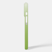 Personalisierte Gradientengrün Case-Mate iPhone Hülle (Rückseite / Links)