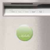 Personalisierte Gradientengrün Magnet (In Situ (Geschirrspüler))