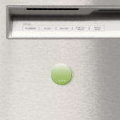 Personalisierte Gradientengrün Magnet (In Situ (Geschirrspüler))