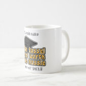 Personalisierte Graduation Cap Tassle Kaffee Tasse (VorderseiteRechts)