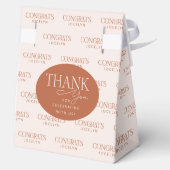 Personalisierte Graduationspartei 2025 Foto Glückw Geschenkschachtel (Rückseite)