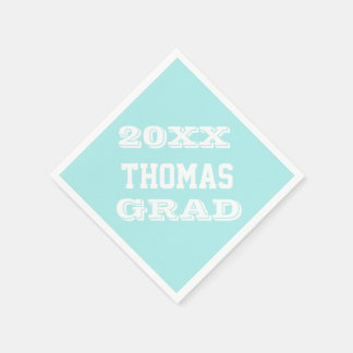 Personalisierte Graduationspartei versorgt Napkins Serviette
