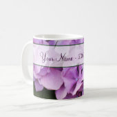 Personalisierte graduierte mit BlumenTasse Kaffeetasse (Vorderseite Links)