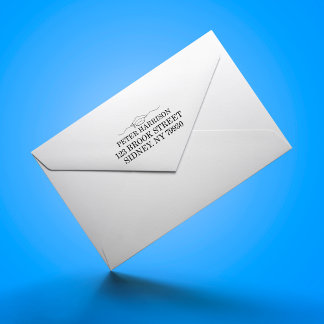 Personalisierte Graduierungsankündigungen und Einl Permastempel