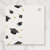 Personalisierte Graduierungspartei Geschenkanhänger (Rückseite)