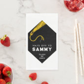 Personalisierte Graduierungspartei Serviette (Beispiel)