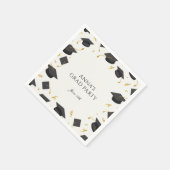 Personalisierte Graduierungspartei Serviette (Ecke)