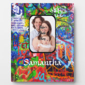 Personalisierte Graffiti Fotoplatte (Vorderseite)