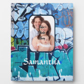Personalisierte Graffiti Fotoplatte (Vorderseite)