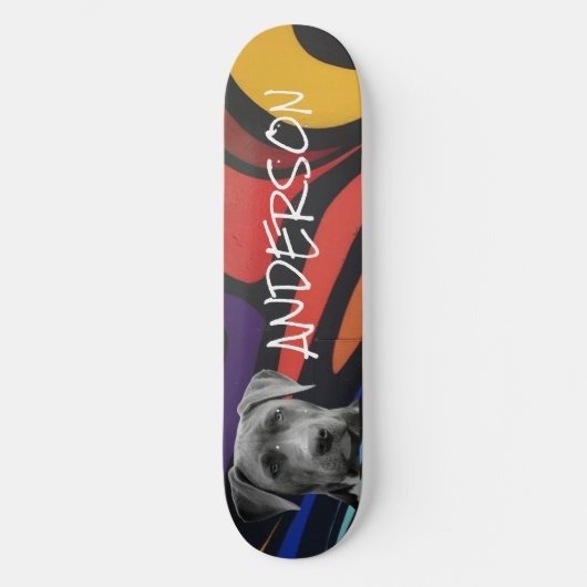 Personalisierte Graffiti-Skateboard Skateboard (Vorderseite)