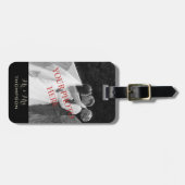 Personalisierte Grafik des kundenspezifischen Gepäckanhänger (Vorderseite horizontal)