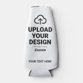 Personalisierte Grafik mit Text Flaschenkühler (Vorderseite)
